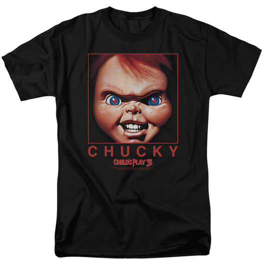 CHILD'S PLAY 3 : CHUCKY SQUARED S\S ADULT 18\1 Black 2X