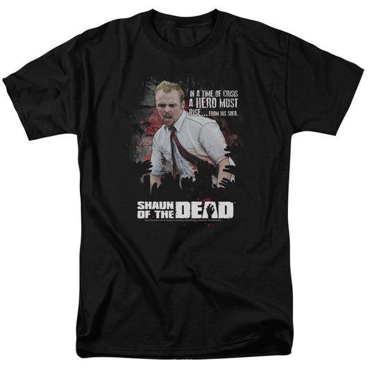 SHAUN OF THE DEAD : HERO MUST RISE S\S ADULT 18\1 Black 2X
