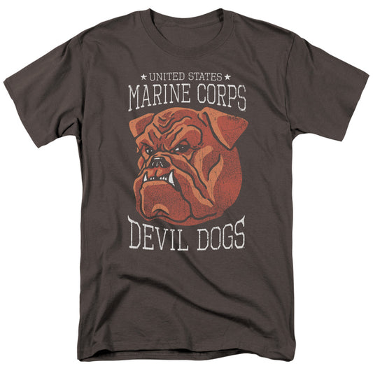 US MARINE CORPS : DEVIL DOGS S\S ADULT 18\1 Charcoal SM