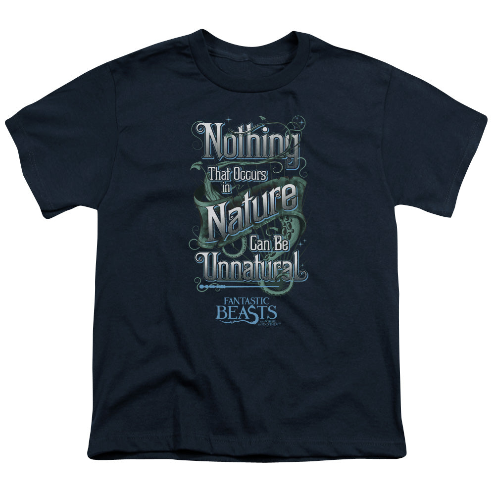FANTASTIC BEASTS : UNNATURAL S\S YOUTH 18\1 Navy XS
