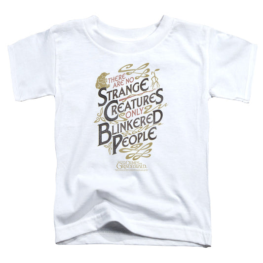 FANTASTIC BEASTS 2 : BLINKERED PEOPLE S\S TODDLER TEE White LG (4T)