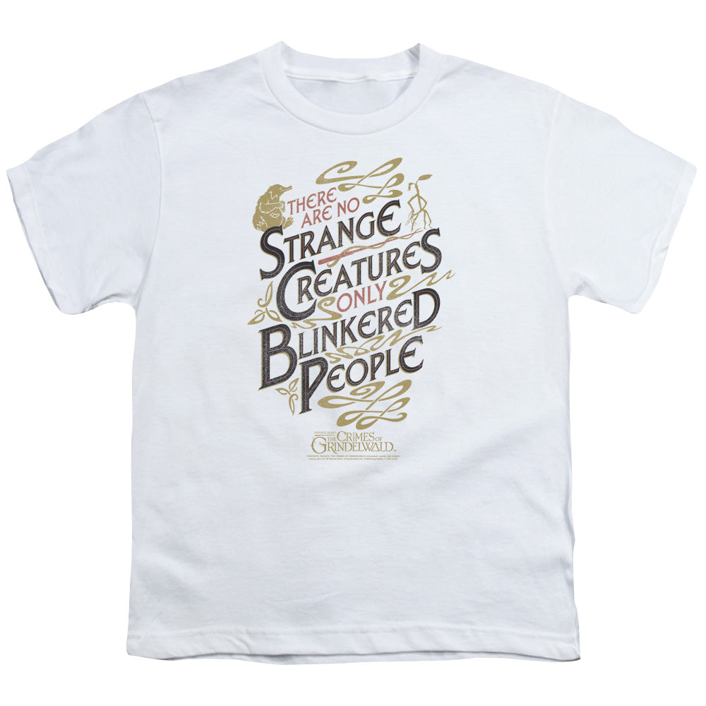 FANTASTIC BEASTS 2 : BLINKERED PEOPLE S\S YOUTH 18\1 White XL