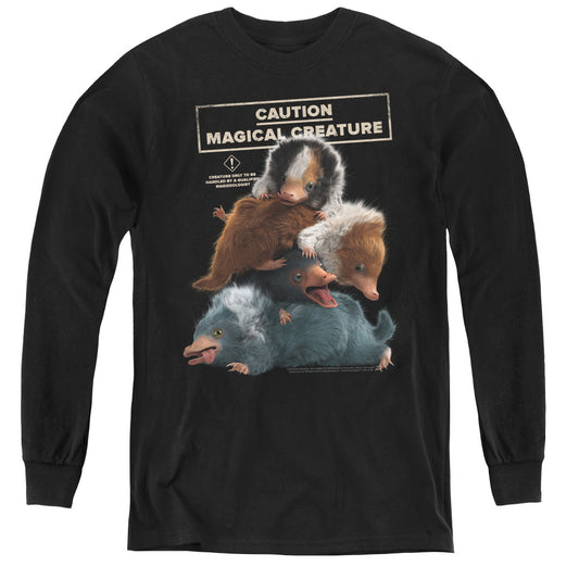 FANTASTIC BEASTS 2 : CUDDLE PUDDLE L\S YOUTH BLACK XL
