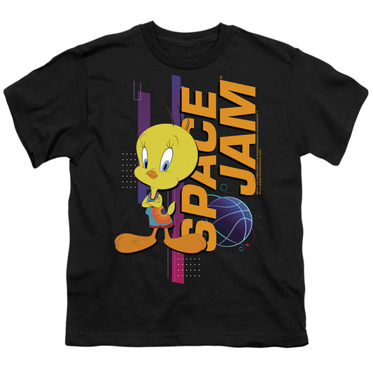 SPACE JAM : A NEW LEGACY : TWEETY STANDING S\S YOUTH 18\1 Black LG