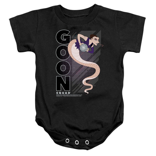 SPACE JAM : A NEW LEGACY : WHITE MAMBA INFANT SNAPSUIT Black LG (18 Mo)