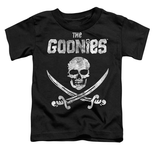 THE GOONIES : FLAG 1 S\S TODDLER TEE Black MD (3T)