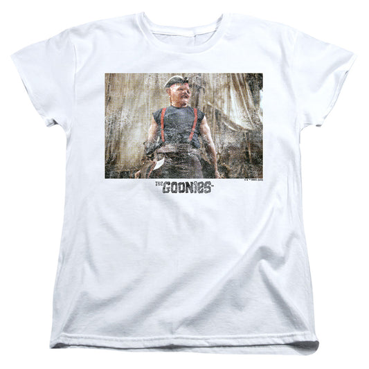 THE GOONIES : SLOTH 2 WOMENS SHORT SLEEVE White MD