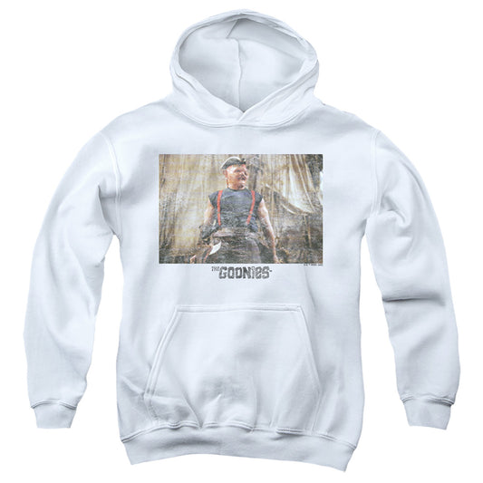 THE GOONIES : SLOTH 2 YOUTH PULL OVER HOODIE White LG
