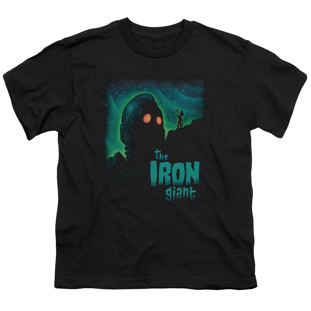 IRON GIANT : LOOK TO THE STARS S\S YOUTH 18\1 BLACK LG