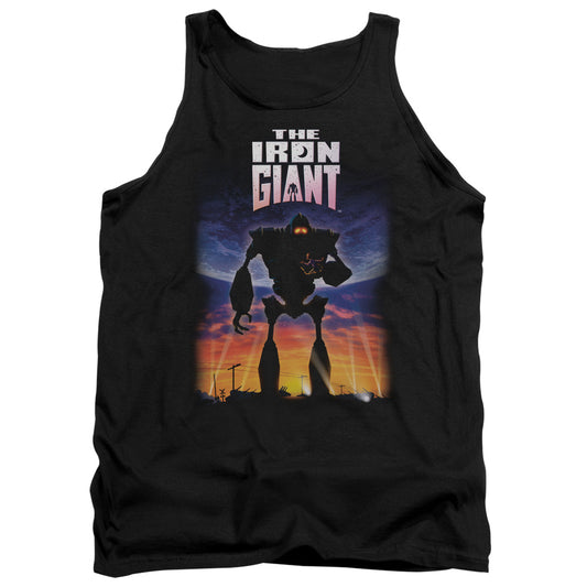 IRON GIANT : POSTER ADULT TANK BLACK MD