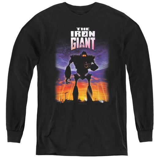 IRON GIANT : POSTER L\S YOUTH BLACK XL