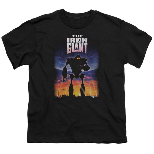 IRON GIANT : POSTER S\S YOUTH 18\1 BLACK XS