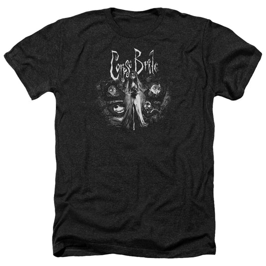 CORPSE BRIDE : BRIDE TO BE ADULT HEATHER BLACK XL