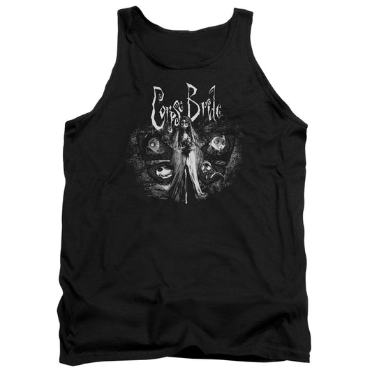 CORPSE BRIDE : BRIDE TO BE ADULT TANK BLACK LG