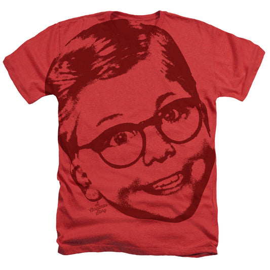 A CHRISTMAS STORY : BIG HEAD RALPHIE ADULT HEATHER Red XL