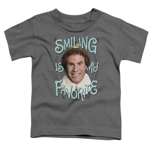 ELF : SMILING S\S TODDLER TEE Charcoal MD (3T)
