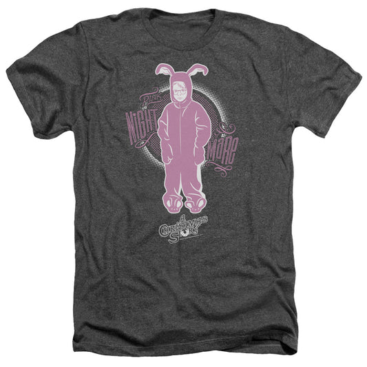 A CHRISTMAS STORY : PINK NIGHTMARE ADULT HEATHER Charcoal XL
