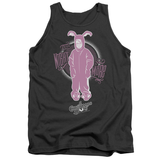 A CHRISTMAS STORY : PINK NIGHTMARE ADULT TANK Charcoal MD