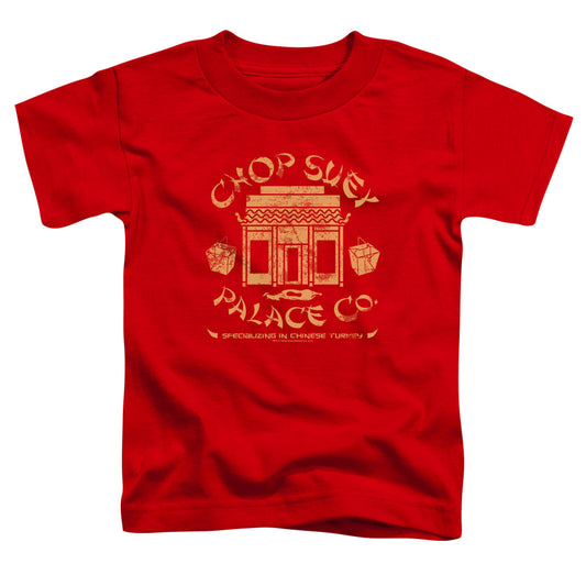 A CHRISTMAS STORY : CHOP SUEY PALACE CO S\S TODDLER TEE Red LG (4T)