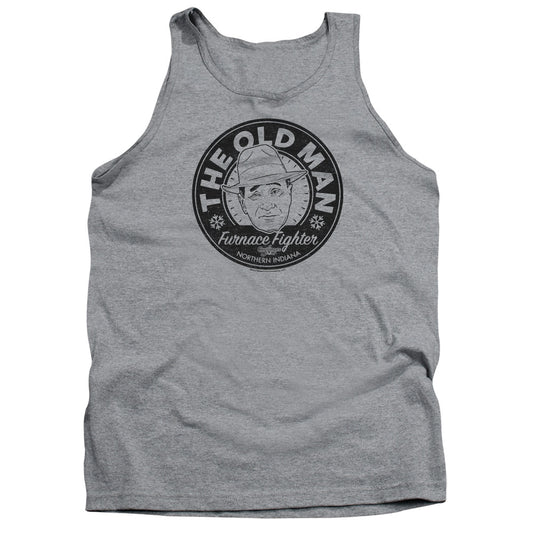 A CHRISTMAS STORY : THE OLD MAN ADULT TANK Athletic Heather 2X