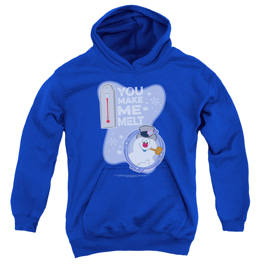 FROSTY THE SNOWMAN : MELT YOUTH PULL OVER HOODIE Royal Blue LG