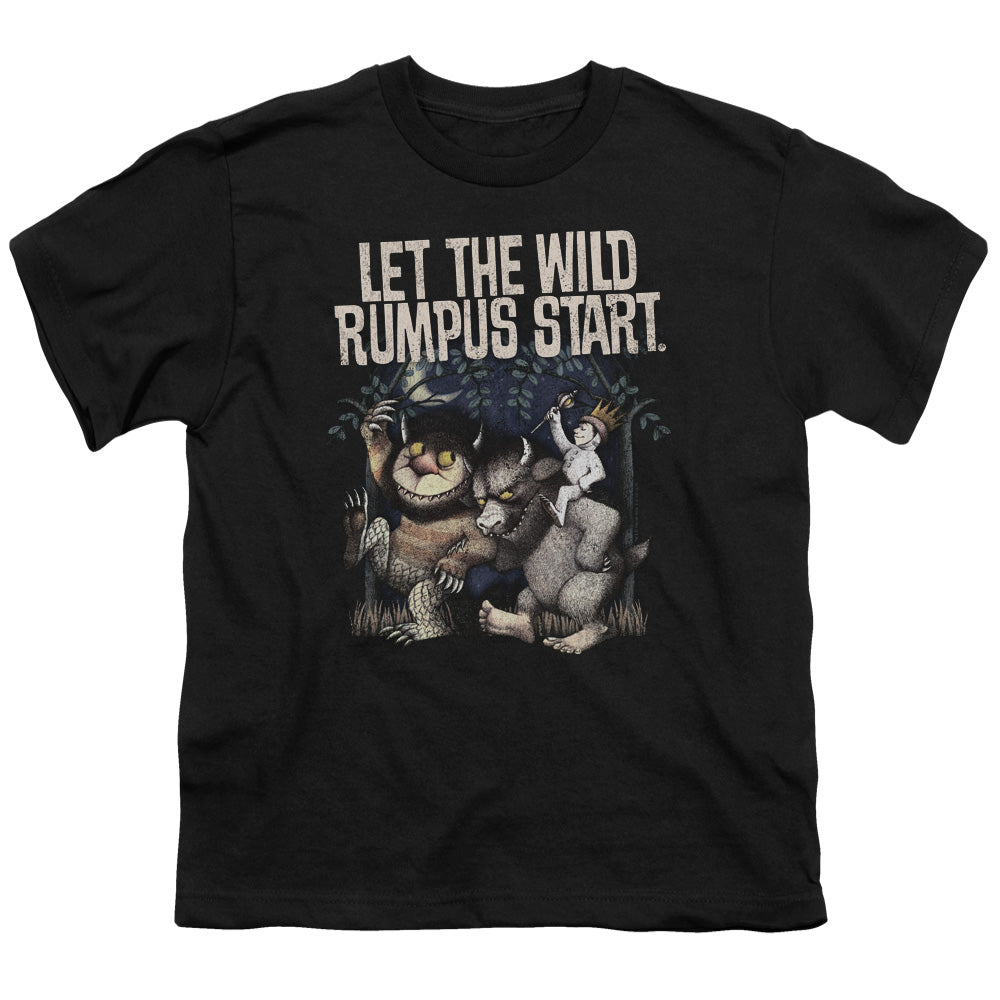 WHERE THE WILD THINGS ARE : WILD RUMPUS S\S YOUTH 18\1 Black LG