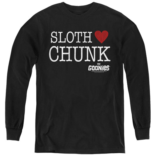 THE GOONIES : SLOTH HEART CHUNK L\S YOUTH Black MD
