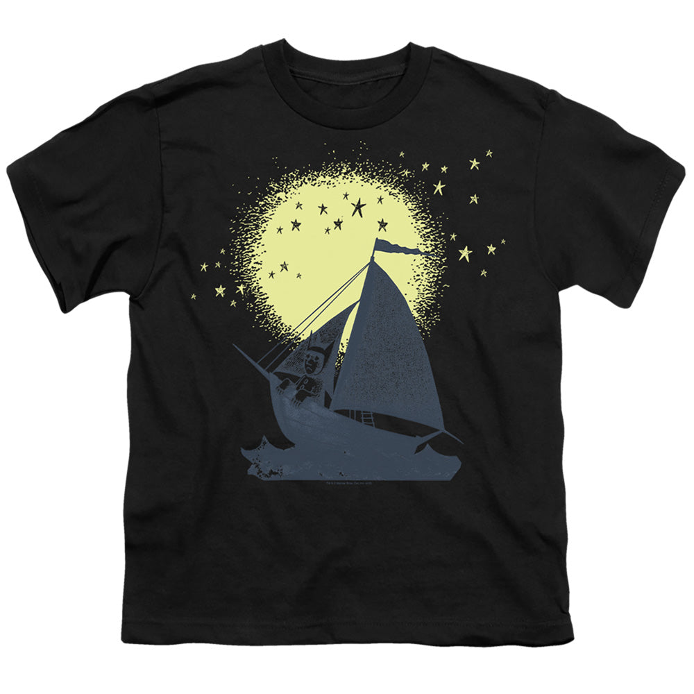 WHERE THE WILD THINGS ARE : SAIL S\S YOUTH 18\1 Black SM