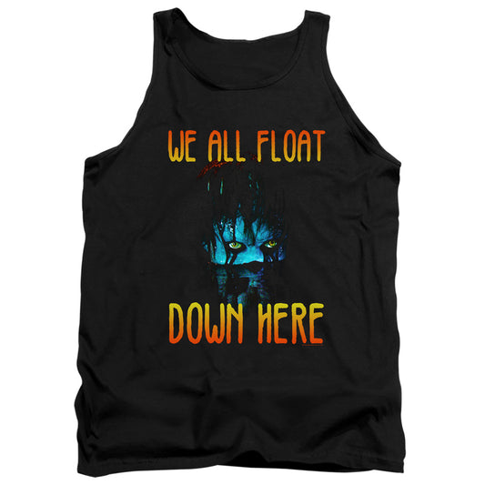IT 2017 : WE ALL FLOAT DOWN HERE ADULT TANK Black 2X