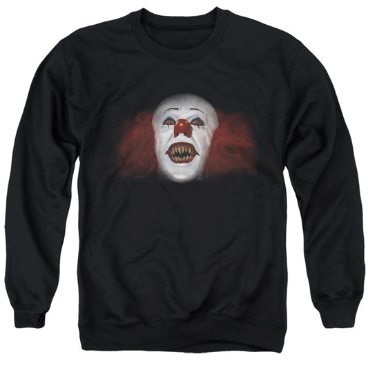 IT 1990 : EVERY NIGHTMARE YOUVE EVER ADULT CREW SWEAT Black MD