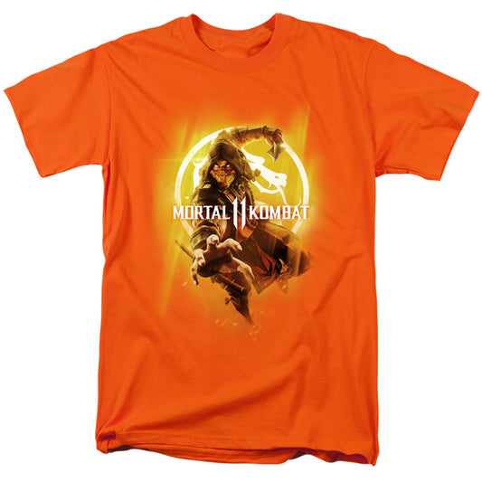 MORTAL KOMBAT 11 : FROM THE FLAMES S\S ADULT 18\1 Orange 2X