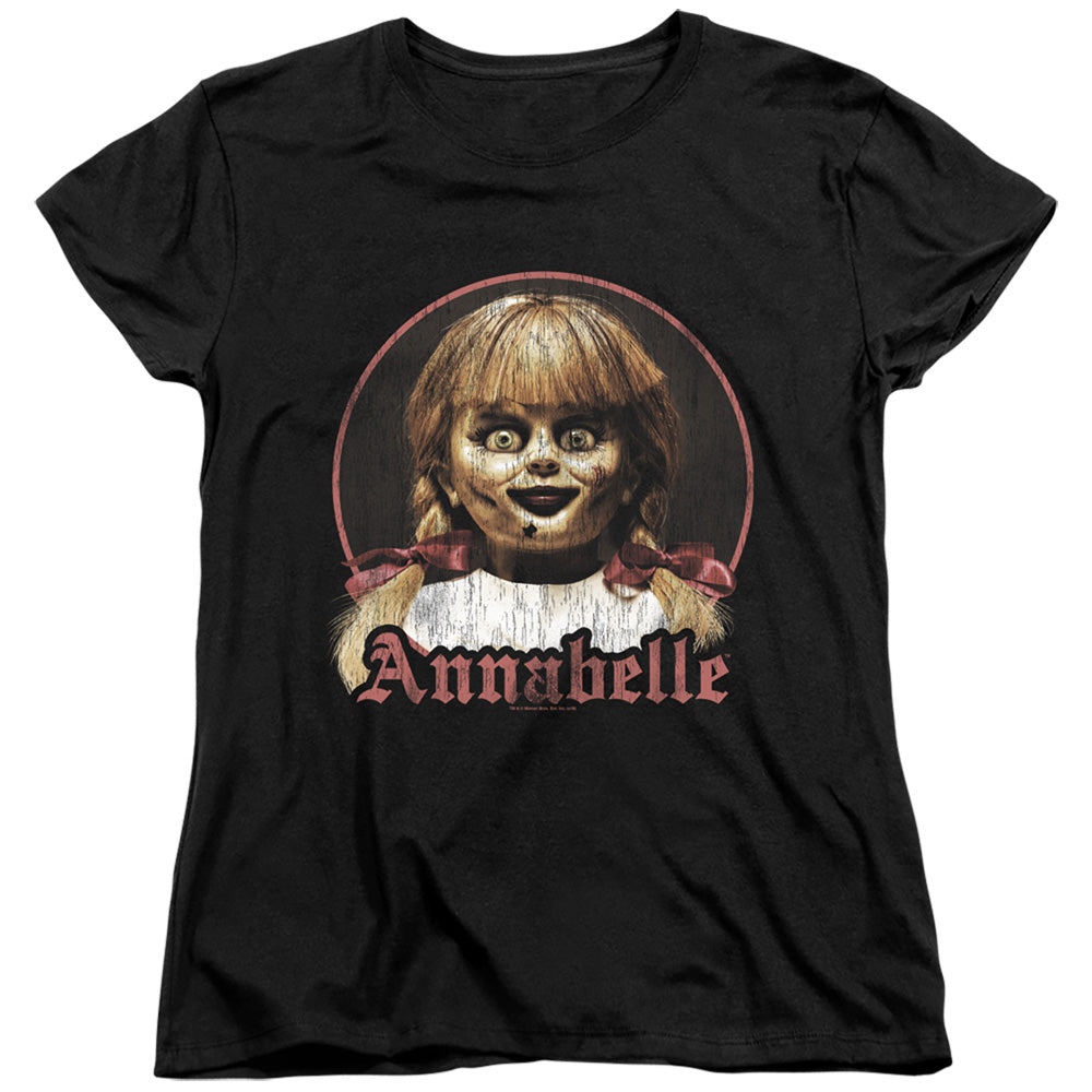 ANNABELLE : ANNABELLE PORTRAIT WOMENS SHORT SLEEVE Black XL