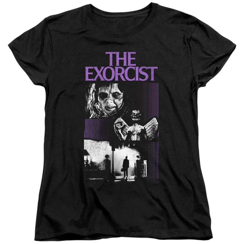THE EXORCIST : WHAT AN EXCELLENT DAY WOMENS SHORT SLEEVE Black 2X