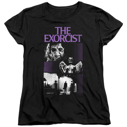 THE EXORCIST : WHAT AN EXCELLENT DAY WOMENS SHORT SLEEVE Black SM