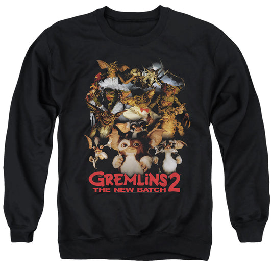 GREMLINS 2 : GOON CREW ADULT CREW SWEAT Black 2X