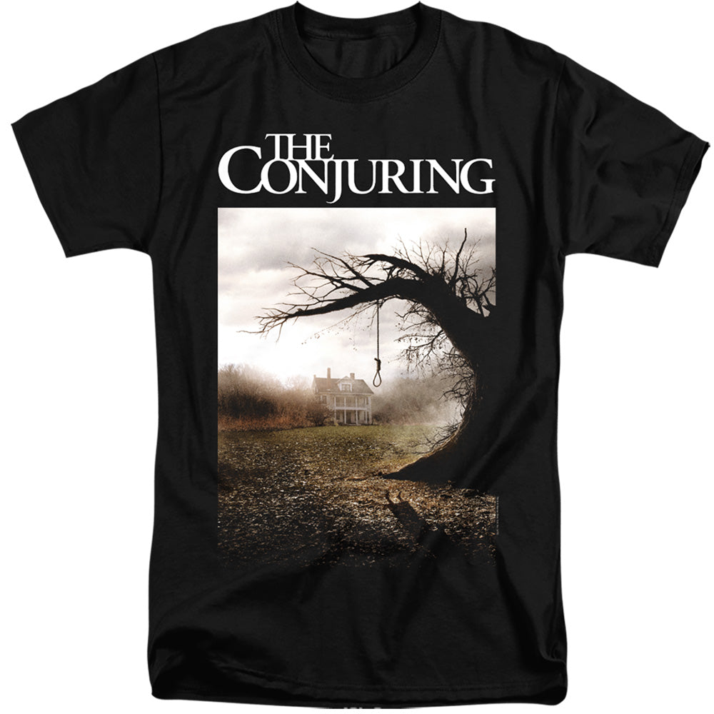 THE CONJURING : POSTER ADULT TALL FIT SHORT SLEEVE Black 2X