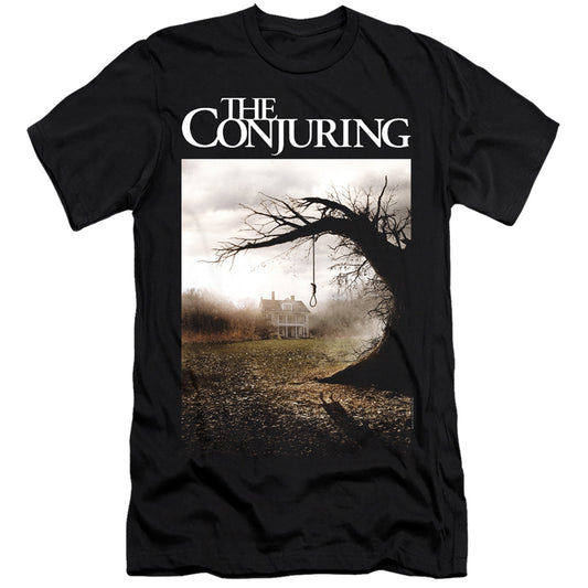 THE CONJURING : POSTER  PREMIUM CANVAS ADULT SLIM FIT 30\1 Black 2X