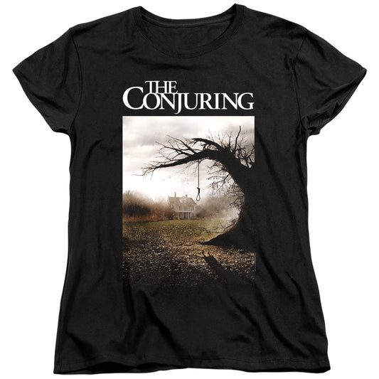 THE CONJURING : POSTER WOMENS SHORT SLEEVE Black LG