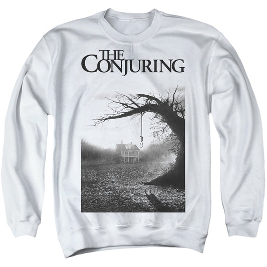 THE CONJURING : POSTER ADULT CREW SWEAT White LG