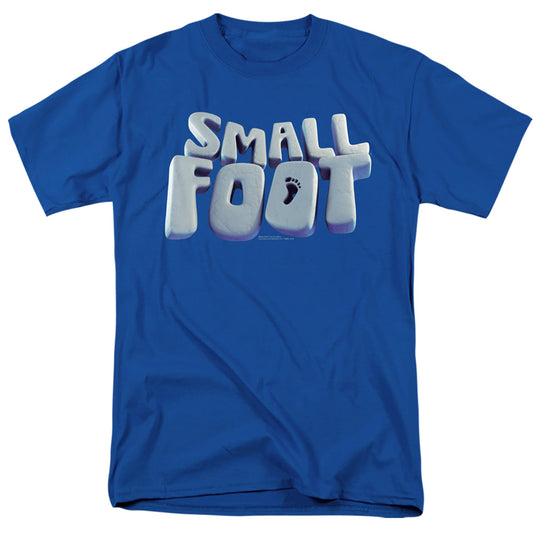 SMALLFOOT : SMALLFOOT LOGO S\S ADULT 18\1 Royal Blue 2X