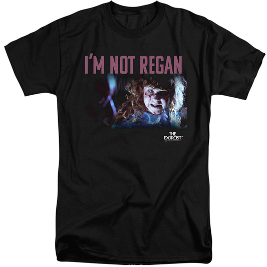 THE EXORCIST : YOUR MOTHER ADULT TALL FIT SHORT SLEEVE Black XL