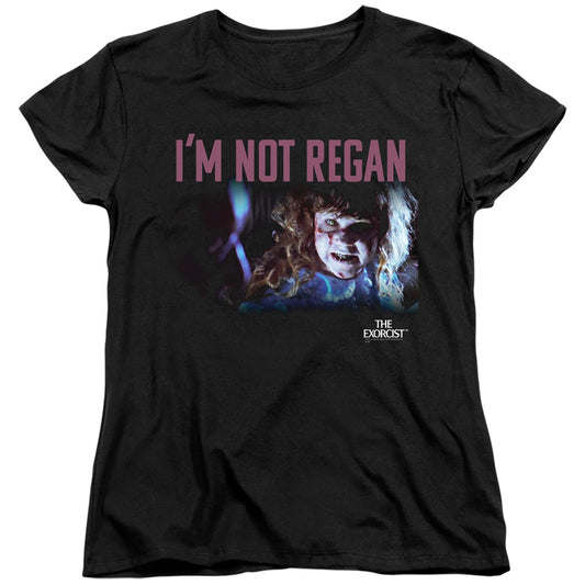 THE EXORCIST : YOUR MOTHER WOMENS SHORT SLEEVE Black LG