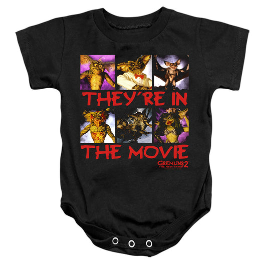 GREMLINS 2 : IN THE MOVIE INFANT SNAPSUIT Black MD (12 Mo)