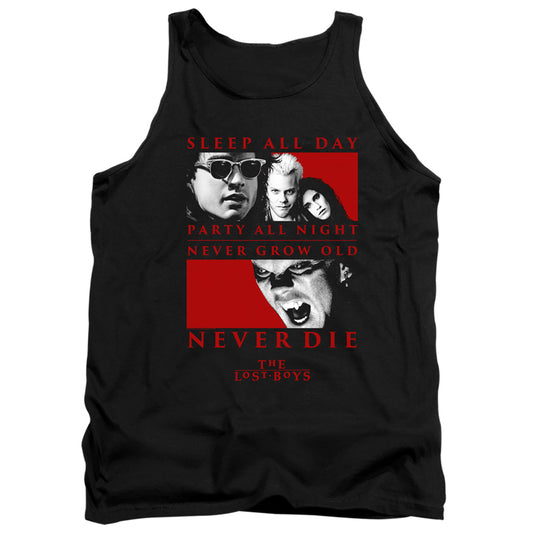THE LOST BOYS : NEVER DIE ADULT TANK Black XL