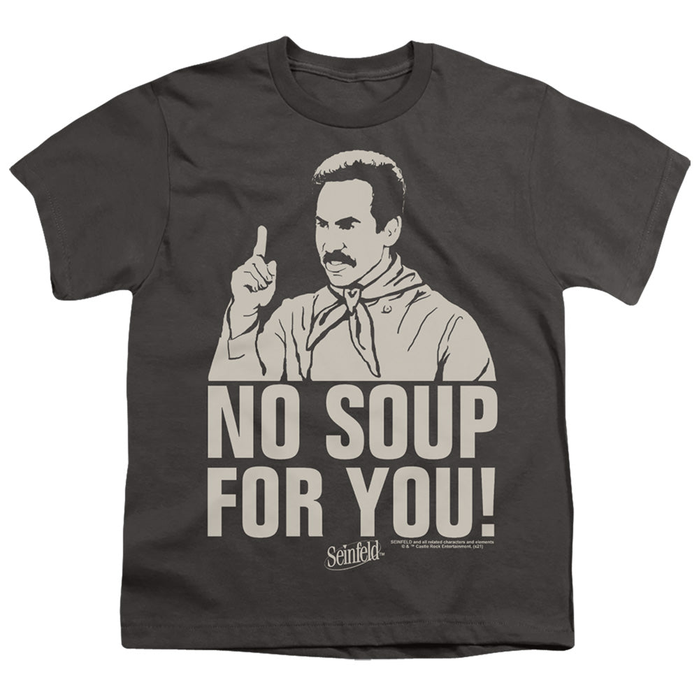 SEINFELD : NO SOUP S\S YOUTH 18\1 Charcoal XL