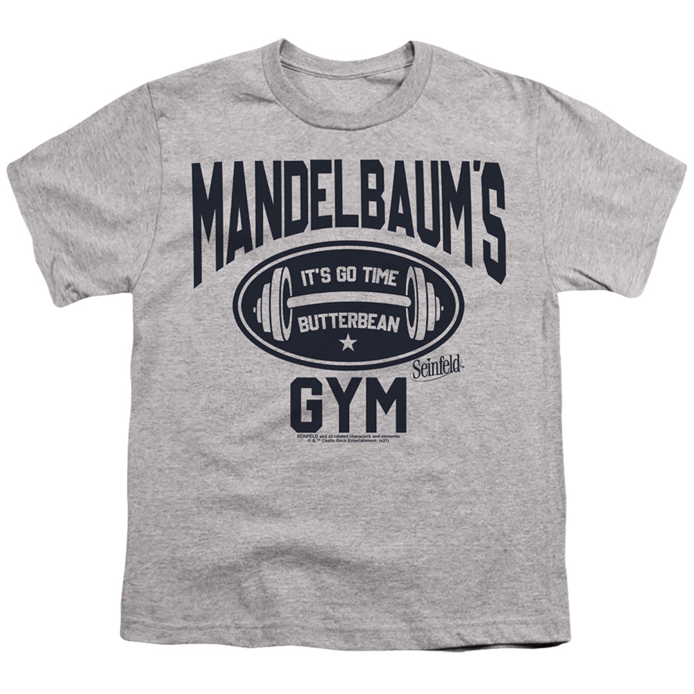 SEINFELD : MADELBAUM'S GYM S\S YOUTH 18\1 Athletic Heather LG