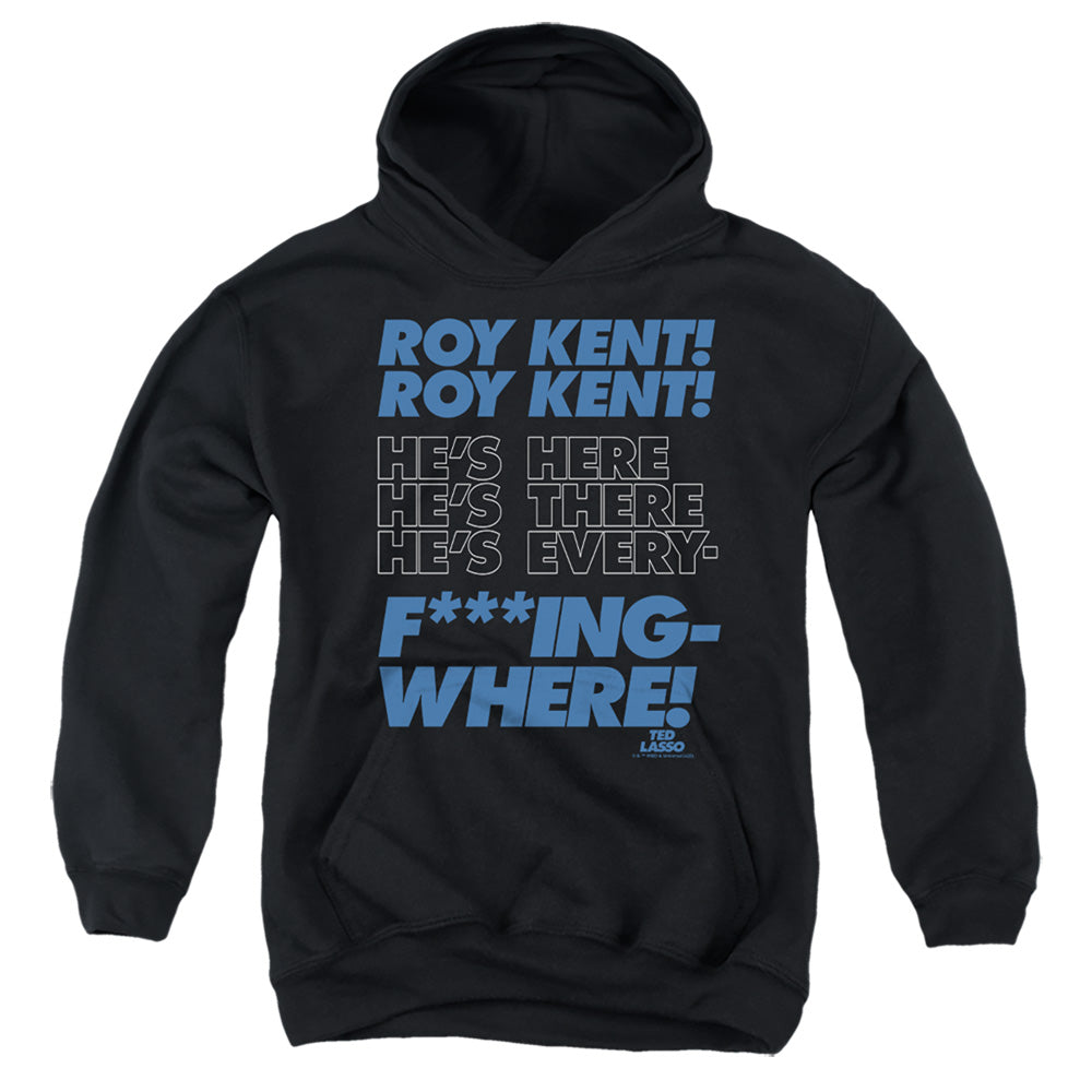 TED LASSO : ROY KENT CHANT YOUTH PULL OVER HOODIE Black MD