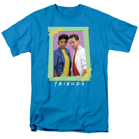 FRIENDS : 80'S FLASHBACK S\S ADULT 18\1 Turquoise 2X