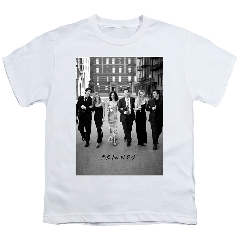 FRIENDS : WALK THE STREETS S\S YOUTH 18\1 White LG