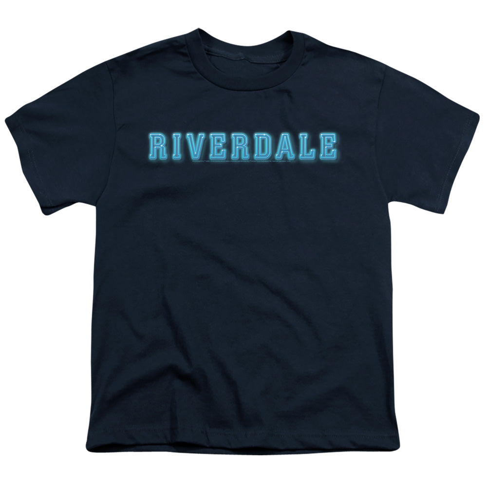 RIVERDALE : RIVERDALE LOGO S\S YOUTH 18\1 Navy XL